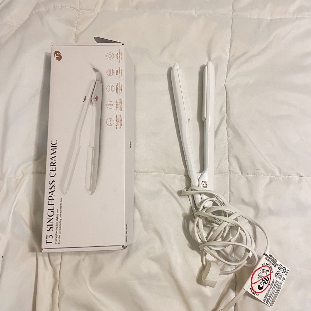 T3 singlepass ceramic straightener